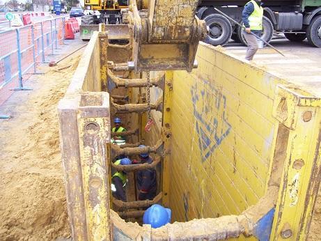 Travaux d'assainissement Cergy