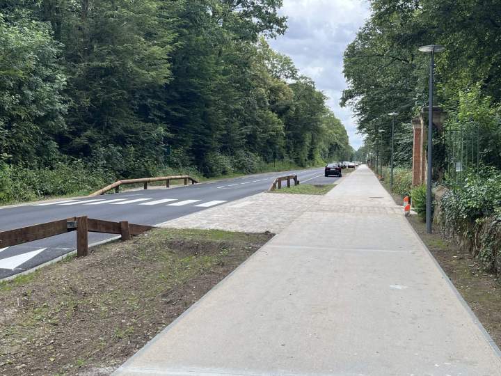 Voie publique réalisée Val d'Oise